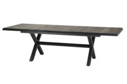 SIENA GARDEN Sincro Ausziehtisch, Anthrazit/natur-grau, Alu/Keramik, 205/265x103 Cm -MBM Verkäufe 10 16598.jpg