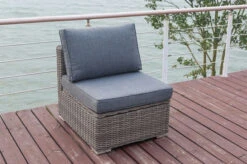 OUTFLEXX Mittelelement, Grau, Polyrattan, 70 X 82 X 70 Cm, Verstellbare Sitzfläche, Wasserfeste Kissenbox -MBM Verkäufe 10 18362 3 BOX.jpg