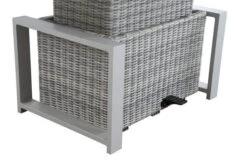 SIENA GARDEN Corido Lifttisch, Ice Grey, Alu / Gardino®-Geflecht, 130x75x47-71 Cm, Stufenlos Verstellbar -MBM Verkäufe 10 20208.jpg