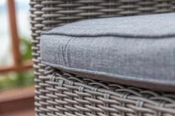 OUTFLEXX Dining Sessel, Grau, Polyrattan, 74 X 83 X 110 Cm, Stufenlos Verstellbar, Inkl. Hocker -MBM Verkäufe 10 20898.jpg