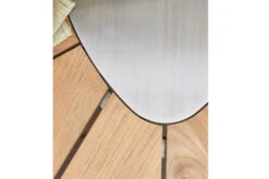 DIAMOND GARDEN Lyon Triangel Esstisch, Edelstahl/Recycled Teak, 150x 150 Cm -MBM Verkäufe 10 21210.jpg