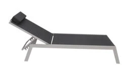 VILLANA 2er-Set Sonnenliegen, Silber/schwarz, Alu/Textil, 198x66x32cm, Mit Beistelltisch 45x45cm -MBM Verkäufe 11 13886.jpg