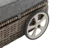 OUTFLEXX Rollliege, Grau, Polyrattan, 200x70x27,5cm, Rückenlehne 5-fach Verstellbar -MBM Verkäufe 11 18367.jpg