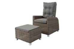 OUTFLEXX Hocker, Grau, Polyrattan, 54 X 63 X 41 Cm, Inkl. Polster -MBM Verkäufe 11 20657.jpg