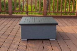 OUTFLEXX Loungetisch, Flanelle, Alu/Sunbrella, 78/157 X 78 X 37/64 Cm, Höhenverstellbar -MBM Verkäufe 11 21011.jpg