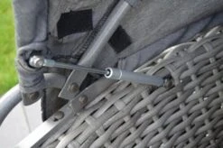 OUTFLEXX Sonneninsel, Grau, Polyrattan, Halbrund, 193 X 104 X 74 Cm, Hocker Drehbar, Dach Klappbar -MBM Verkäufe 12 16110.jpg