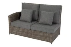 OUTFLEXX Dining Set, Grau, Polyrattan, 4tlg, 5-6 Personen, Inkl. Polster Und Kissen -MBM Verkäufe 12 20661.jpg