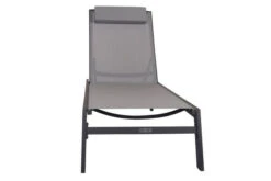 VILLANA Gartenliege, Anthrazit/grau, Aluminium/Textil, 198 X 60 X 32 Cm, Verstellbar 20 VILLANA Gartenliege, Anthrazit/grau, Aluminium/Textil, 198 X 60 X 32 Cm, Verstellbar -MBM Verkäufe 13405 10.jpg