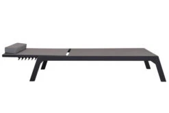 VILLANA Gartenliege, Anthrazit/grau, Aluminium/Textil, 198 X 60 X 32 Cm, Verstellbar 17 VILLANA Gartenliege, Anthrazit/grau, Aluminium/Textil, 198 X 60 X 32 Cm, Verstellbar -MBM Verkäufe 13405 7.jpg