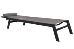 VILLANA Gartenliege, Anthrazit/grau, Aluminium/Textil, 198 X 60 X 32 Cm, Verstellbar 19 VILLANA Gartenliege, Anthrazit/grau, Aluminium/Textil, 198 X 60 X 32 Cm, Verstellbar -MBM Verkäufe 13405 9.jpg