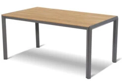 Hartman Aruba Esstisch, Xerix, Aluminium/Teakholz, 160x90cm, Aus FSC Teakholz