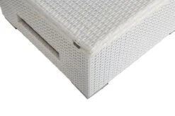 OUTFLEXX Loungemöbel-Set, Weiß, Polyrattan, 6 Personen, Wasserfeste Kissenbox, Inkl. Loungetisch -MBM Verkäufe 13 18231 BOX D.jpg