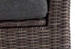 OUTFLEXX Loungegarnitur, Polyrattan/Teakholz, Tisch 160x90cm, Für 5 Personen, Wasserfeste Kissenbox -MBM Verkäufe 13 19390.jpg