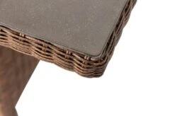 OUTFLEXX Dining Tisch, Hellbraun, Polyrattan, 220 X 100 Cm, Tischplatte Spraystone, 6mm -MBM Verkäufe 13 20677.jpg