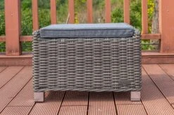 OUTFLEXX Dining Sessel, Grau, Polyrattan, 74 X 83 X 110 Cm, Stufenlos Verstellbar, Inkl. Hocker -MBM Verkäufe 13 20898.jpg