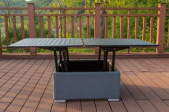 OUTFLEXX Loungetisch, Flanelle, Alu/Sunbrella, 78/157 X 78 X 37/64 Cm, Höhenverstellbar -MBM Verkäufe 13 21011.jpg