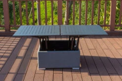 OUTFLEXX Loungetisch, Flanelle, Alu/Sunbrella, 78/157 X 78 X 37/64 Cm, Höhenverstellbar -MBM Verkäufe 14 21011.jpg