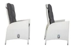 OUTFLEXX 2er Set Dining Sessel, Weiß, Polyrattan, 55 X 65 X 112 Cm, Rücken Stufenlos Verstellbar -MBM Verkäufe 15 20669.jpg