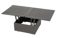 OUTFLEXX Loungetisch, Sooty, Alu/Sunbrella, 78/157 X 78 X 37/64 Cm, Höhenverstellbar -MBM Verkäufe 15 21010.jpg