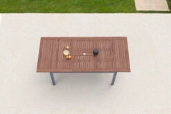 VILLANA Ausziehtisch, FSC-Akazienholz / Aluminium, Silber,150/200 X 90 X 74 Cm -MBM Verkäufe 16456 3 CGI.jpg