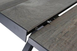 SIENA GARDEN Sincro Ausziehtisch, Anthrazit/natur-grau, Alu/Keramik, 205/265x103 Cm -MBM Verkäufe 16 16598.jpg