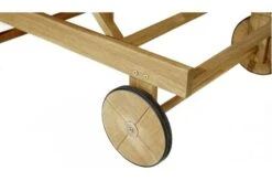 Ploß Rollliege, FSC®-Akazienholz, Geölt, 197 X 69 X 30 Cm, Klappbar, Verstellbar -MBM Verkäufe 16 20143.jpg