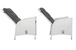 OUTFLEXX 2er Set Dining Sessel, Weiß, Polyrattan, 55 X 65 X 112 Cm, Rücken Stufenlos Verstellbar -MBM Verkäufe 16 20669.jpg