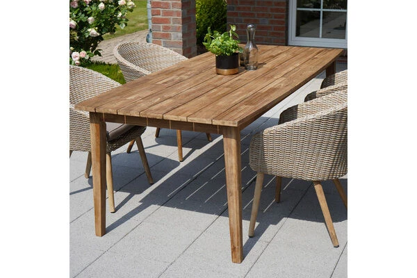 Ploß Borneo Dining-Tisch, FSC-Akazienholz, Gebürstet, 180x90cm 8 Ploß Borneo Dining-Tisch, FSC-Akazienholz, Gebürstet, 180x90cm – Bild 8