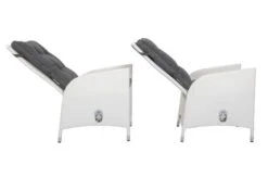 OUTFLEXX 2er Set Dining Sessel, Weiß, Polyrattan, 55 X 65 X 112 Cm, Rücken Stufenlos Verstellbar -MBM Verkäufe 17 20669.jpg