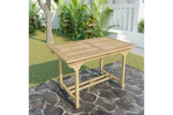 OUTFLEXX Ontario Ausziehtisch, Natur, Teakholz, 160/210x90cm, Fein Geschliffen 11 OUTFLEXX Ontario Ausziehtisch, Natur, Teakholz, 160/210x90cm, Fein Geschliffen -MBM Verkäufe 18310 3.jpg