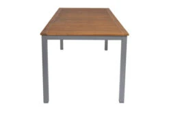 VILLANA Esstisch, Alu Pulverbeschichtet / FSC Akazienholz, 180 X 90 Cm -MBM Verkäufe 18380 7.jpg