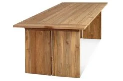 OUTFLEXX Loungegarnitur, Polyrattan/Teakholz, Tisch 160x90cm, Für 6 Personen, Wasserfeste Kissenbox -MBM Verkäufe 18 19394.jpg