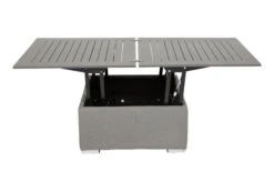 OUTFLEXX Loungetisch, Flanelle, Alu/Sunbrella, 78/157 X 78 X 37/64 Cm, Höhenverstellbar -MBM Verkäufe 19 21011.jpg