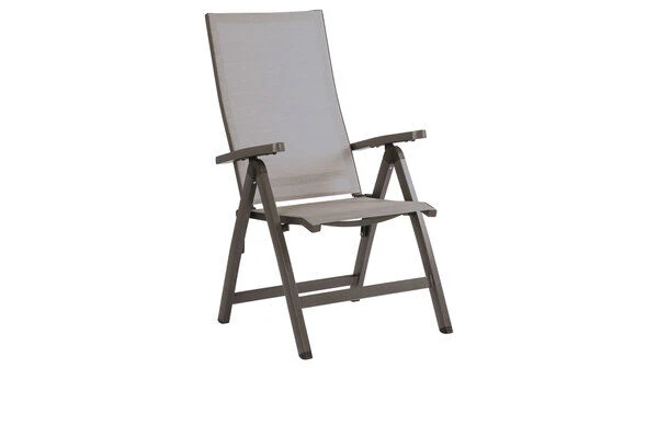 STERN New Top Klappsessel, Anthrazit/silber, Aluminium/Textil, 75x60x113 Cm, Rückenlehne Verstellbar, Klappbar 1 STERN New Top Klappsessel, Anthrazit/silber, Aluminium/Textil, 75x60x113 Cm, Rückenlehne Verstellbar, Klappbar