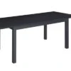 DOPPLER Expert Esstisch, Anthrazit/schwarz, Aluminium, 150-210 X 90 Cm, Ausziehbar