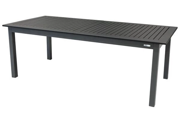 DOPPLER Expert Esstisch, Anthrazit/schwarz, Aluminium, 220-280 X 100 Cm, Ausziehbar 2 DOPPLER Expert Esstisch, Anthrazit/schwarz, Aluminium, 220-280 X 100 Cm, Ausziehbar – Bild 2
