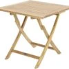 Ploß Klapptisch York, Premium-Teak, Natur, 70x70x75 Cm
