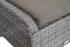 Ploß Rabida Hocker, Champagner-meliert, Polyrattan, 71x52x42 Cm, Zu Loungesessel, Inkl. Polster -MBM Verkäufe 20169 04.jpg