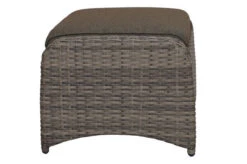 Ploß Rabida Hocker, Champagner-meliert, Polyrattan, 71x52x42 Cm, Zu Loungesessel, Inkl. Polster -MBM Verkäufe 20169 08.jpg
