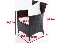 OUTFLEXX 2er Set Sessel, Braun, Polyrattan Inkl. Kissen Und Polster -MBM Verkäufe 2036 05.jpg