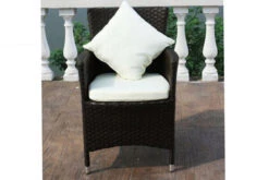 OUTFLEXX 2er Set Sessel, Braun, Polyrattan Inkl. Kissen Und Polster -MBM Verkäufe 2036 07.jpg