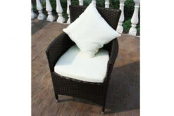 OUTFLEXX 2er Set Sessel, Braun, Polyrattan Inkl. Kissen Und Polster -MBM Verkäufe 2036 09.jpg