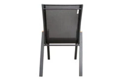 OUTFLEXX Stapelstuhl, Anthrazit Matt, Aluminium/Holzimitat, 70x56x89cm -MBM Verkäufe 21297 4.jpg