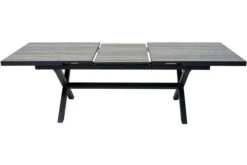 Ploß Louvra Auszugs-Dining-Tisch, Anthrazit/Holzoptik, Alu/Keramik, 160/210x100,5cm, Tischplatte Aus Keramikfliesen -MBM Verkäufe 21629 6.jpg