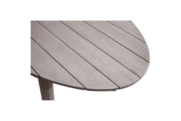 Ploß Arendal Diningtisch, Grau, FSC-Akazienholz, 200x100cm, Oval 8 Ploß Arendal Diningtisch, Grau, FSC-Akazienholz, 200x100cm, Oval – Bild 8