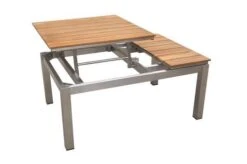 OUTFLEXX Multifunktionstisch, Natur, FSC-Teak / Edelstahl, 100/118x70/90x45/60cm, Platten Mehrfach Verstellbar 33 OUTFLEXX Multifunktionstisch, Natur, FSC-Teak / Edelstahl, 100/118x70/90x45/60cm, Platten Mehrfach Verstellbar -MBM Verkäufe 21656 16.JPG