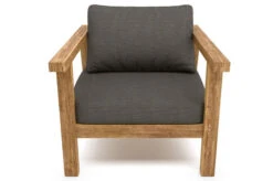 OUTFLEXX Hamim Sessel, Natur/grau, Teak/Olefin, 90 X 80 X 60 Cm, Recycled Teak -MBM Verkäufe 21685 4.jpg