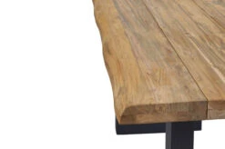 OUTFLEXX Trui Esstisch, Natur/anthrazit, Alu/recycled FSC-Teak, 200 X 100 Cm, U-Gestell -MBM Verkäufe 21689 6.jpg