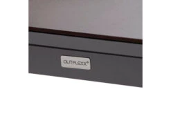 OUTFLEXX Ausziehtisch, Silber, Aluminium/HPL, 180/280x100cm, Schubladenauszug -MBM Verkäufe 21750 4.jpg