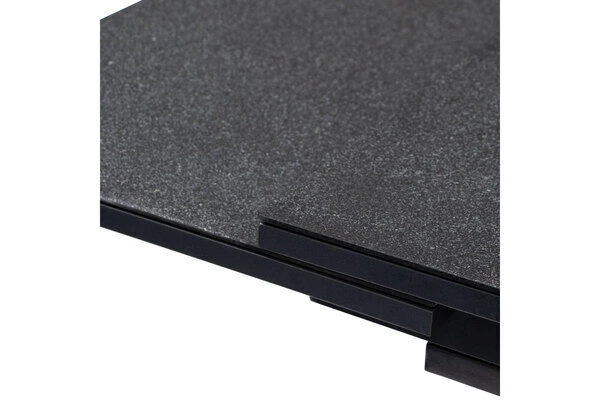 OUTFLEXX Ausziehtisch, Anthrazit, Alu/Spraystone, 180/280x100cm, Schubladenauszug 4 OUTFLEXX Ausziehtisch, Anthrazit, Alu/Spraystone, 180/280x100cm, Schubladenauszug – Bild 4